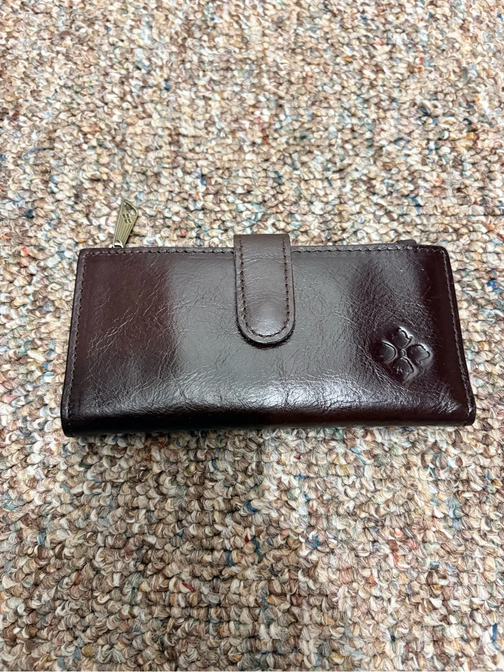 Patricia Nash Nazari Wallet in Chocolate